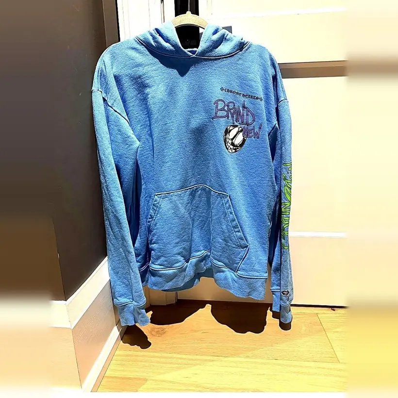 Chrome Hearts Matty Boy 'Brand New' Hoodie — Light Blue