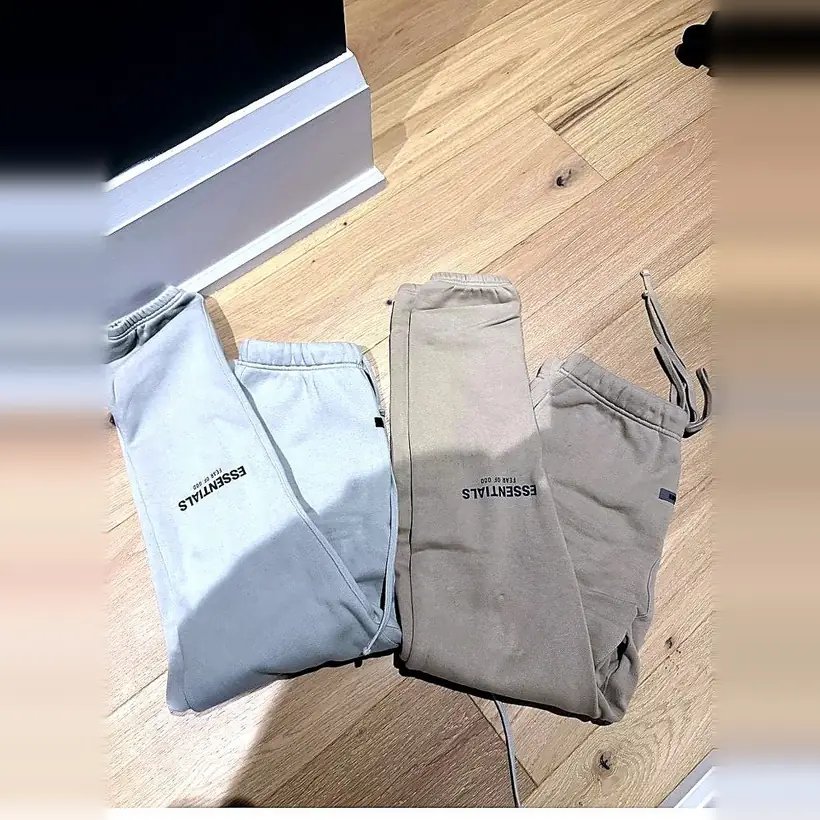Fear of God Essentials Sweatpants — Tan/Beige
