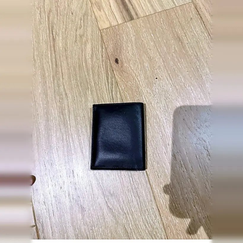 Givenchy Leather Card Holder — Black
