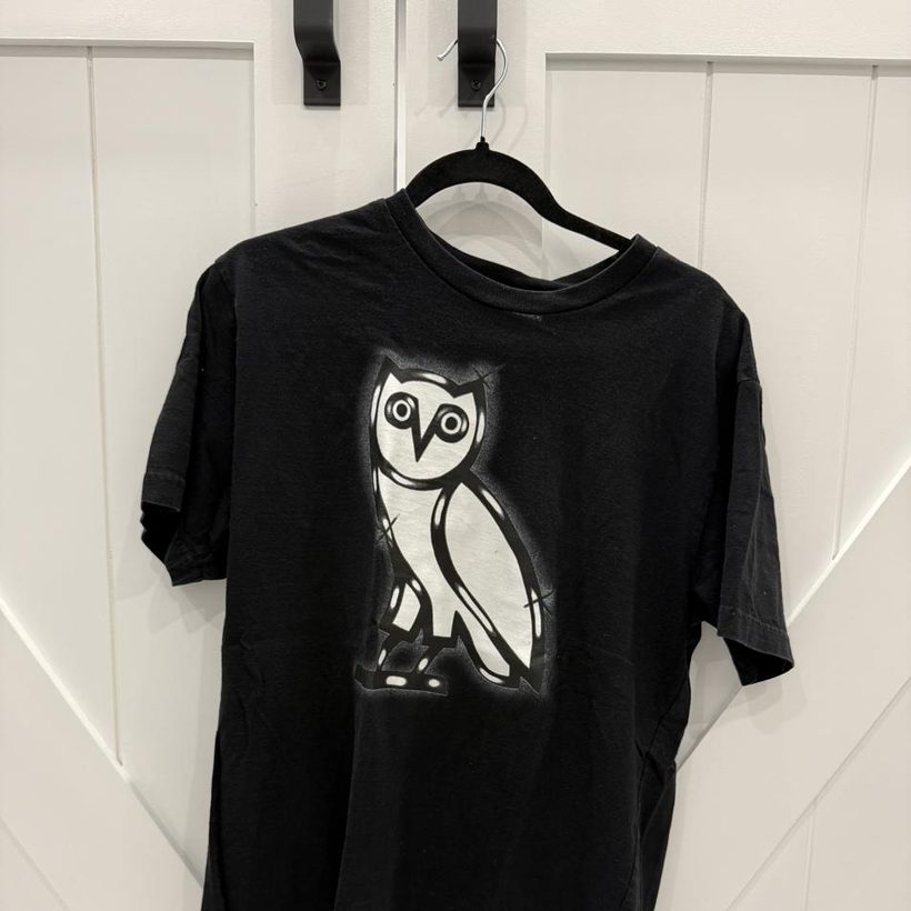 OVO Owl Logo Tee — Black