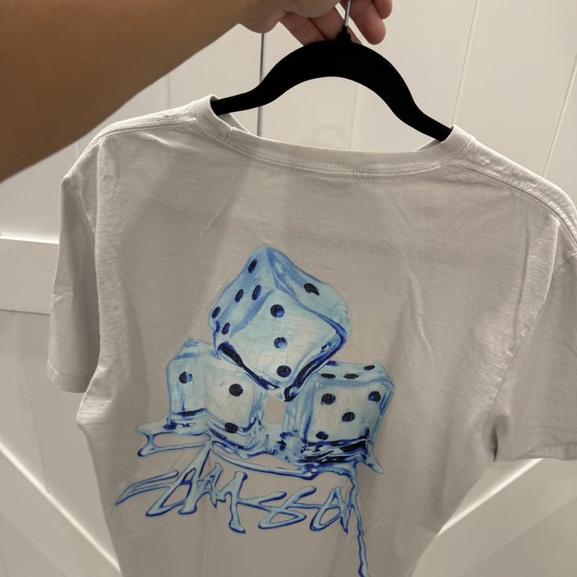 Stüssy Dice Tee — White