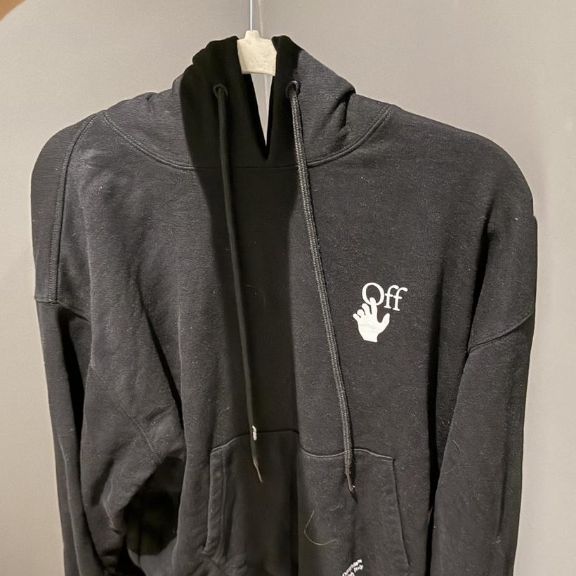 Off-White™ Arrows Zip Hoodie — Black