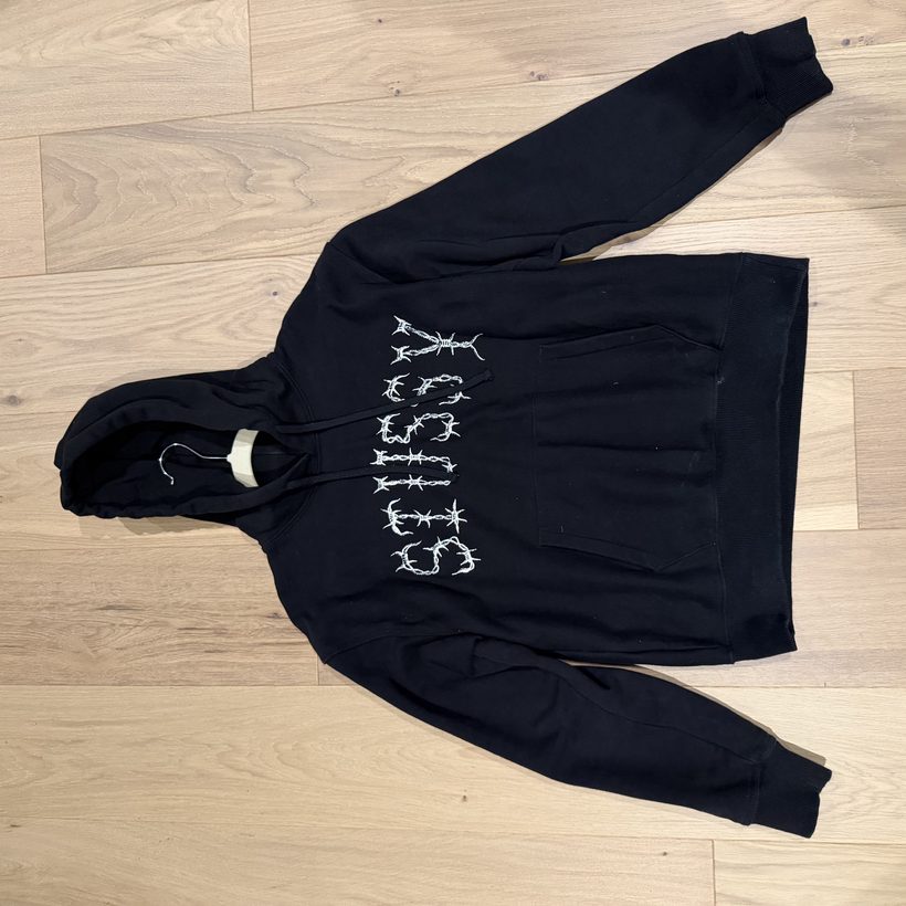Stüssy Barbed Wire Hoodie — Black